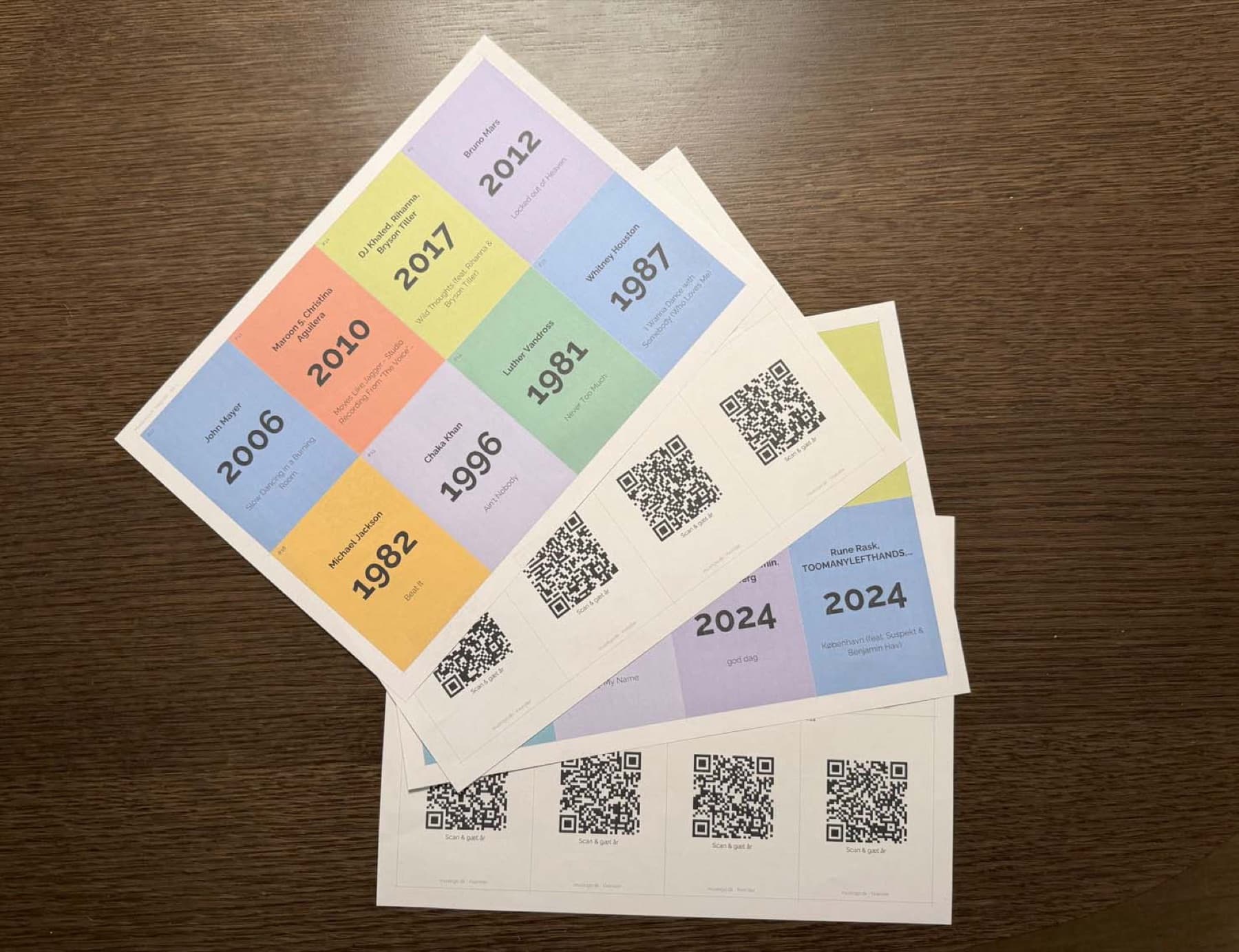 From print to play in minutes