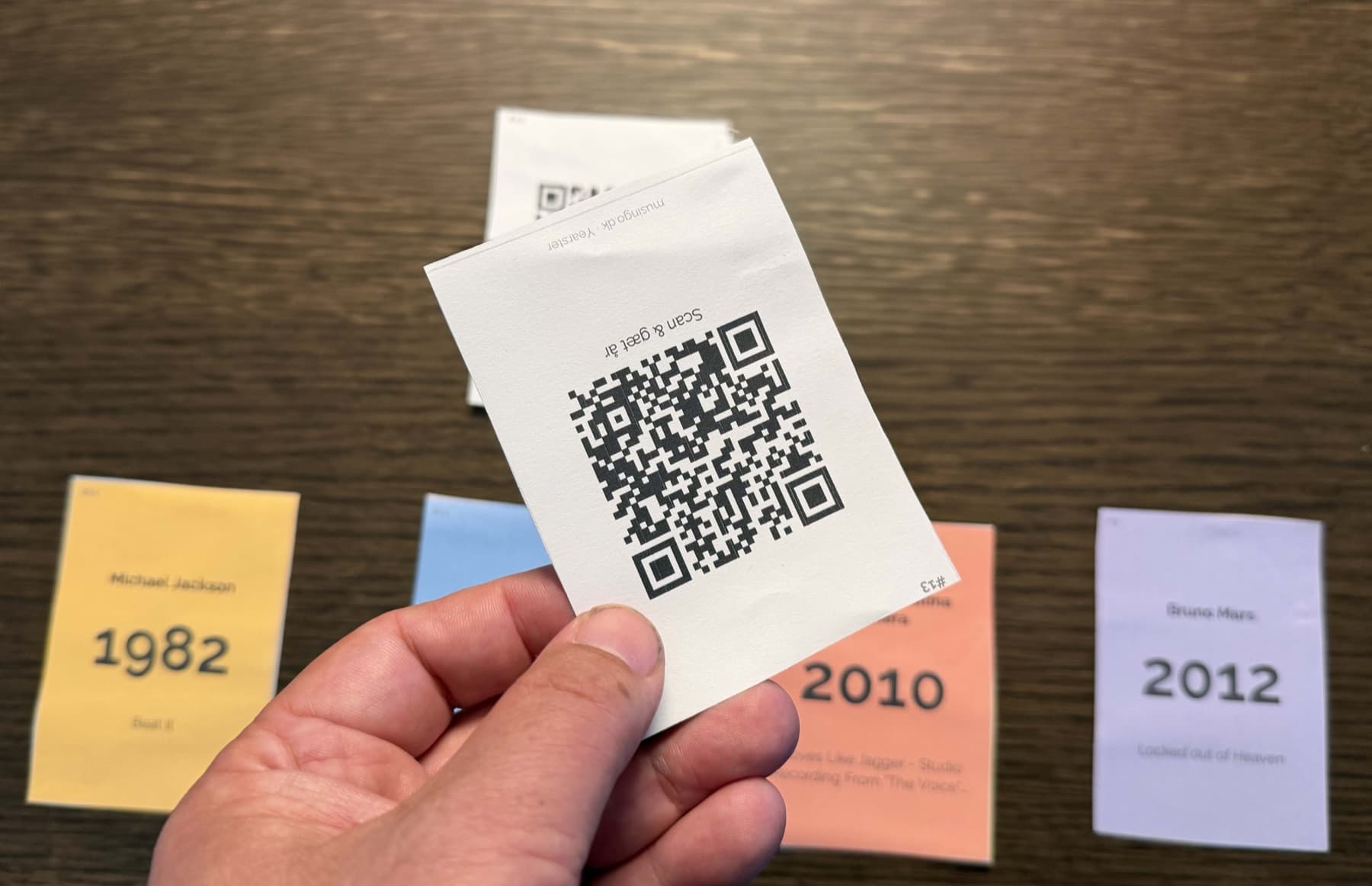 Scan and play